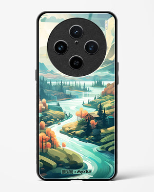 Alpine Mountain Charm [BREATHE] Glass Case Phone Cover (Vivo)