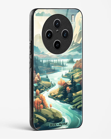 Alpine Mountain Charm [BREATHE] Glass Case Phone Cover (Vivo)