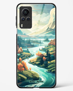 Alpine Mountain Charm [BREATHE] Glass Case Phone Cover (Vivo)