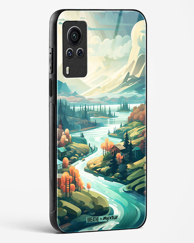 Alpine Mountain Charm [BREATHE] Glass Case Phone Cover-(Vivo)