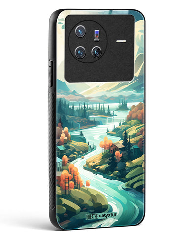 Alpine Mountain Charm [BREATHE] Glass Case Phone Cover-(Vivo)