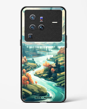 Alpine Mountain Charm [BREATHE] Glass Case Phone Cover (Vivo)