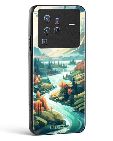 Alpine Mountain Charm [BREATHE] Glass Case Phone Cover-(Vivo)