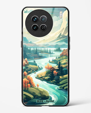 Alpine Mountain Charm [BREATHE] Glass Case Phone Cover (Vivo)