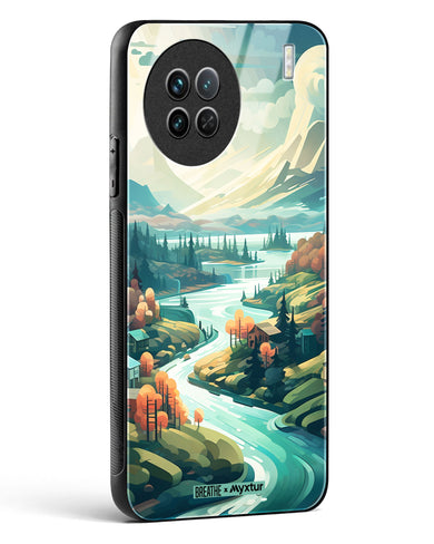 Alpine Mountain Charm [BREATHE] Glass Case Phone Cover-(Vivo)