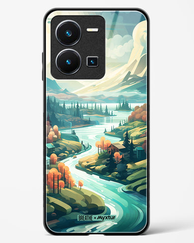 Alpine Mountain Charm [BREATHE] Glass Case Phone Cover (Vivo)