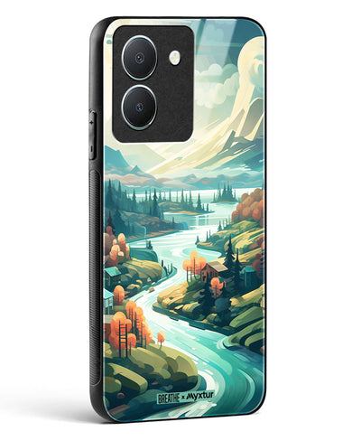 Alpine Mountain Charm [BREATHE] Glass Case Phone Cover (Vivo)