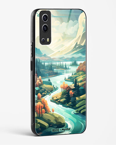 Alpine Mountain Charm [BREATHE] Glass Case Phone Cover-(Vivo)