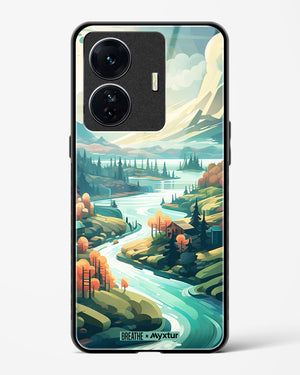 Alpine Mountain Charm [BREATHE] Glass Case Phone Cover (Vivo)