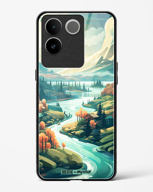 Alpine Mountain Charm [BREATHE] Glass Case Phone Cover (Vivo)