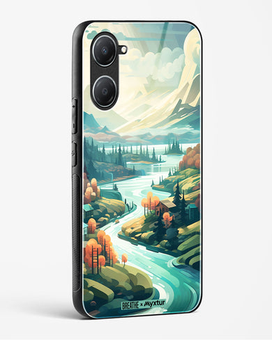 Alpine Mountain Charm [BREATHE] Glass Case Phone Cover (Vivo)