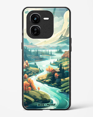 Alpine Mountain Charm [BREATHE] Glass Case Phone Cover (Vivo)