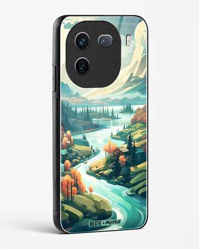 Alpine Mountain Charm [BREATHE] Glass Case Phone Cover-(Vivo)