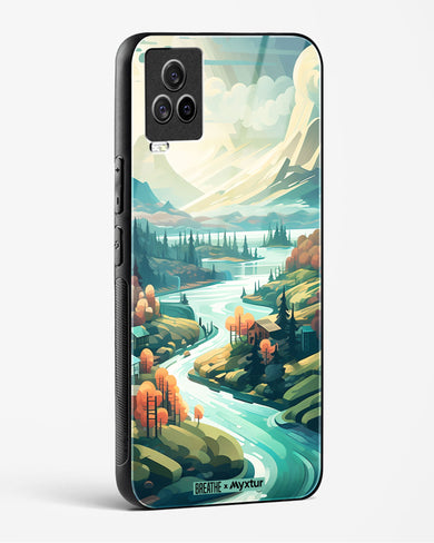 Alpine Mountain Charm [BREATHE] Glass Case Phone Cover-(Vivo)