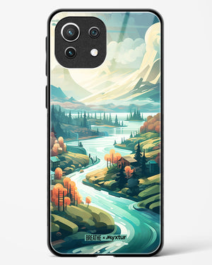 Alpine Mountain Charm [BREATHE] Glass Case Phone Cover (Xiaomi)