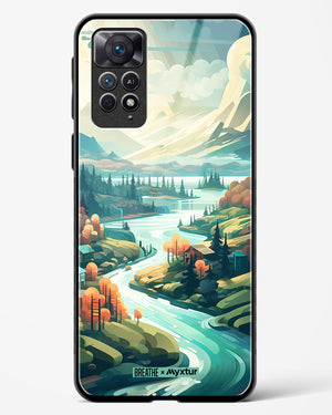 Alpine Mountain Charm [BREATHE] Glass Case Phone Cover (Xiaomi)
