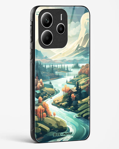 Alpine Mountain Charm [BREATHE] Glass Case Phone Cover (Xiaomi)