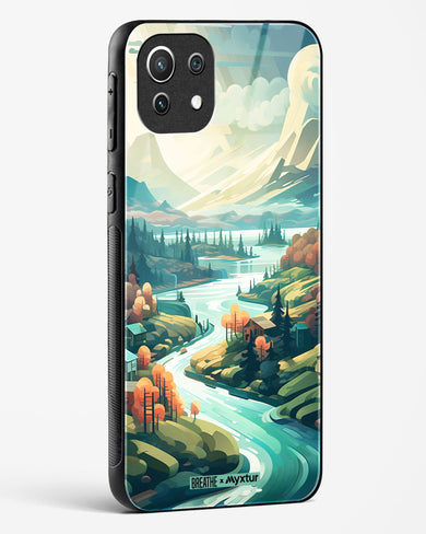 Alpine Mountain Charm [BREATHE] Glass Case Phone Cover-(Xiaomi)