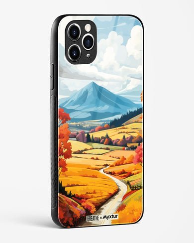 Scenic Alps in Soft Hues [BREATHE] Glass Case Phone Cover (Apple)