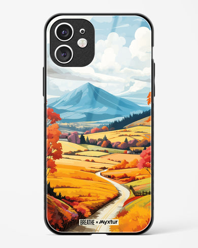 Scenic Alps in Soft Hues [BREATHE] Glass Case Phone Cover-(Apple)