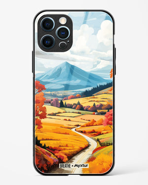Scenic Alps in Soft Hues [BREATHE] Glass Case Phone Cover (Apple)