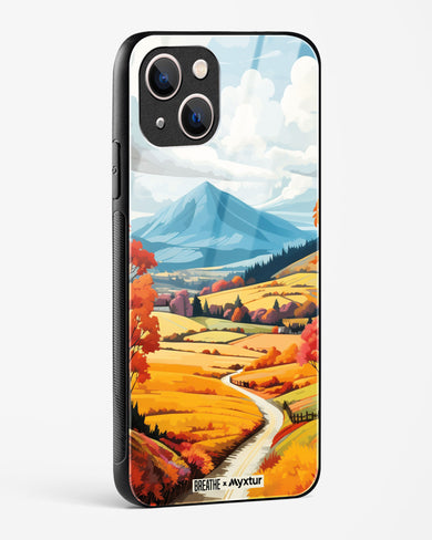 Scenic Alps in Soft Hues [BREATHE] Glass Case Phone Cover-(Apple)