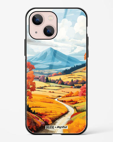 Scenic Alps in Soft Hues [BREATHE] Glass Case Phone Cover-(Apple)