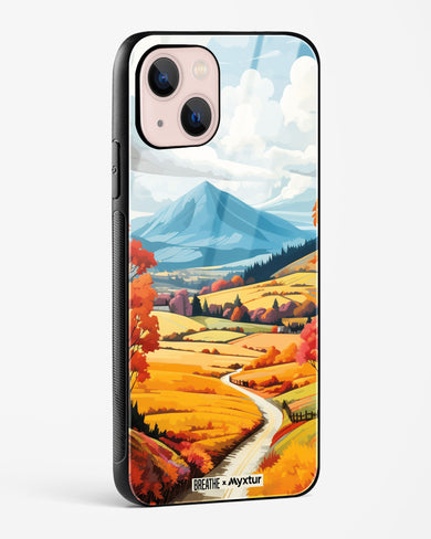 Scenic Alps in Soft Hues [BREATHE] Glass Case Phone Cover-(Apple)