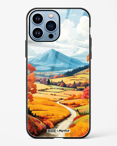 Scenic Alps in Soft Hues [BREATHE] Glass Case Phone Cover (Apple)