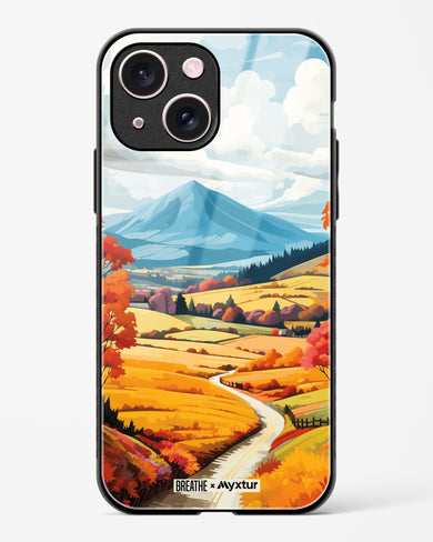 Scenic Alps in Soft Hues [BREATHE] Glass Case Phone Cover-(Apple)