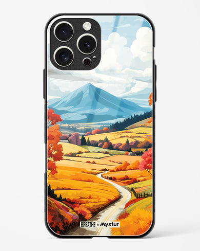 Scenic Alps in Soft Hues [BREATHE] Glass Case Phone Cover (Apple)