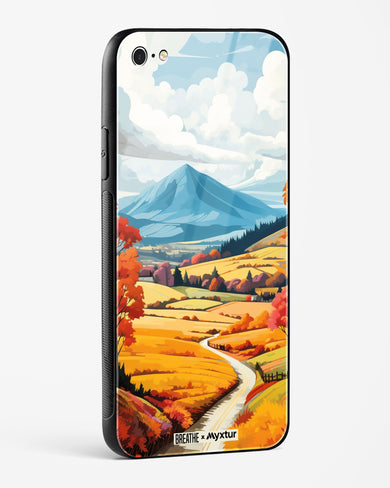 Scenic Alps in Soft Hues [BREATHE] Glass Case Phone Cover (Apple)