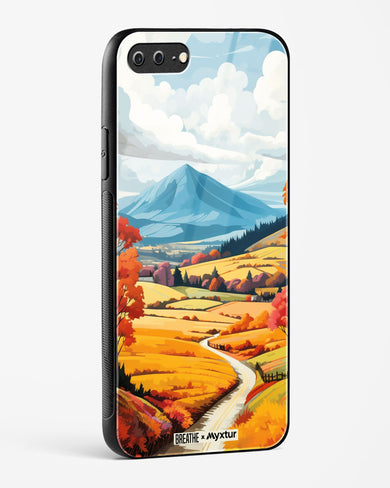 Scenic Alps in Soft Hues [BREATHE] Glass Case Phone Cover-(Apple)