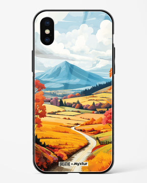 Scenic Alps in Soft Hues [BREATHE] Glass Case Phone Cover (Apple)