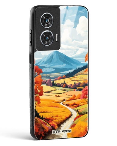 Scenic Alps in Soft Hues [BREATHE] Glass Case Phone Cover (Motorola)