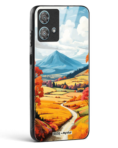 Scenic Alps in Soft Hues [BREATHE] Glass Case Phone Cover (Motorola)