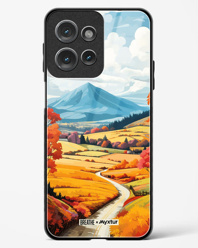 Scenic Alps in Soft Hues [BREATHE] Glass Case Phone Cover (Motorola)