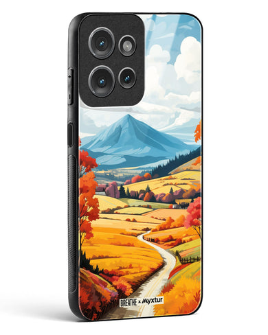 Scenic Alps in Soft Hues [BREATHE] Glass Case Phone Cover (Motorola)