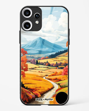 Scenic Alps in Soft Hues [BREATHE] Glass Case Phone Cover (Nothing)