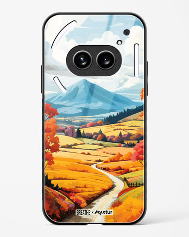 Scenic Alps in Soft Hues [BREATHE] Glass Case Phone Cover (Nothing)
