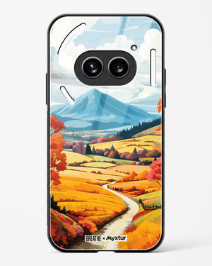 Scenic Alps in Soft Hues [BREATHE] Glass Case Phone Cover (Nothing)
