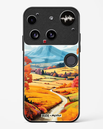 Scenic Alps in Soft Hues [BREATHE] Glass Case Phone Cover (Nothing)