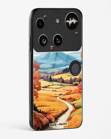 Scenic Alps in Soft Hues [BREATHE] Glass Case Phone Cover (Nothing)