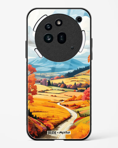 Scenic Alps in Soft Hues [BREATHE] Glass Case Phone Cover (Nothing)