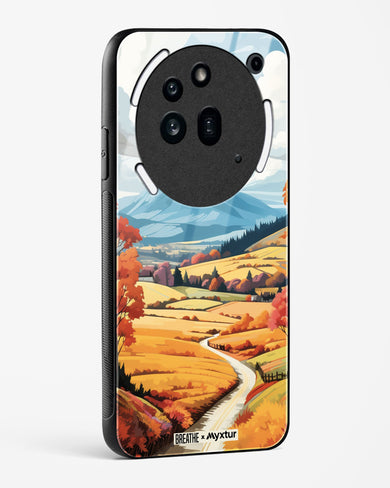 Scenic Alps in Soft Hues [BREATHE] Glass Case Phone Cover (Nothing)