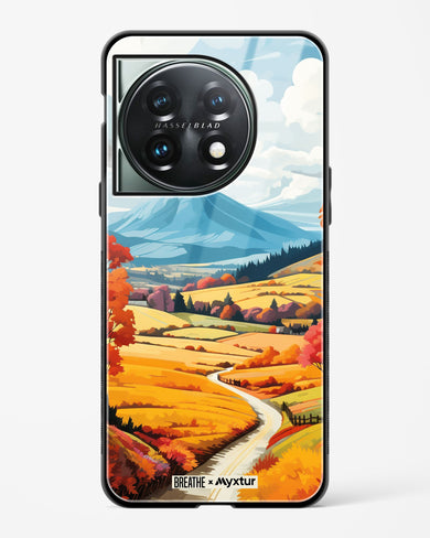 Scenic Alps in Soft Hues [BREATHE] Glass Case Phone Cover (OnePlus)