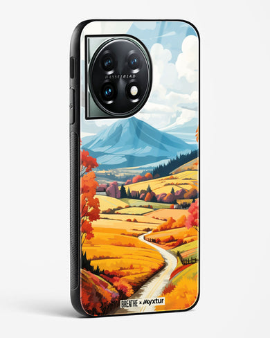 Scenic Alps in Soft Hues [BREATHE] Glass Case Phone Cover (OnePlus)