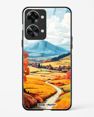 Scenic Alps in Soft Hues [BREATHE] Glass Case Phone Cover (OnePlus)