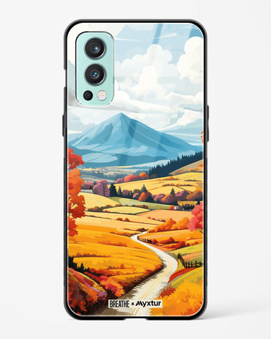 Scenic Alps in Soft Hues [BREATHE] Glass Case Phone Cover (OnePlus)