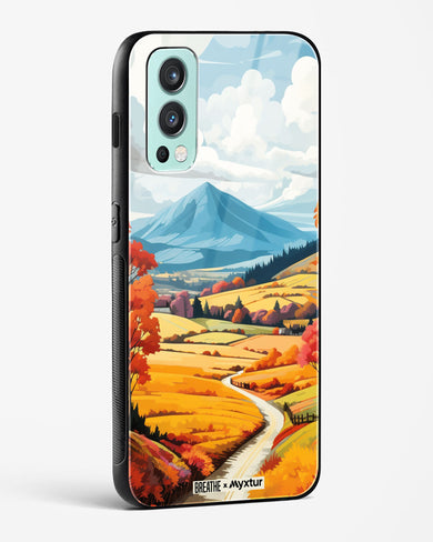 Scenic Alps in Soft Hues [BREATHE] Glass Case Phone Cover (OnePlus)